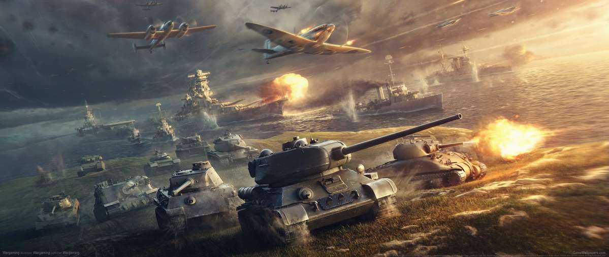 Wargaming ultrawide fondo de escritorio 01