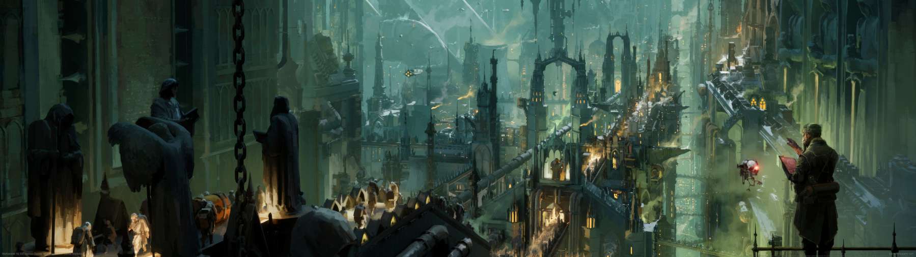 Warhammer 40,000 superwide fondo de escritorio 26