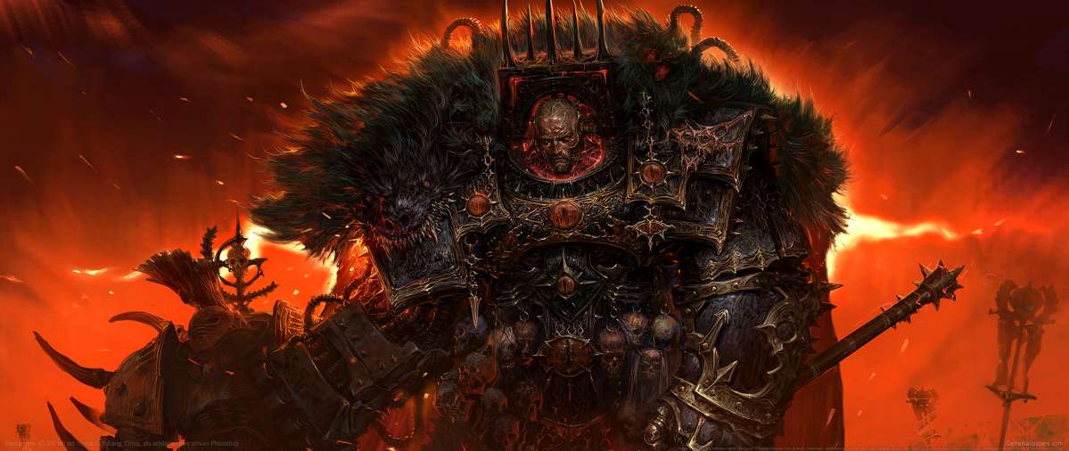 Warhammer 40,000 fan art ultrawide fondo de escritorio 02