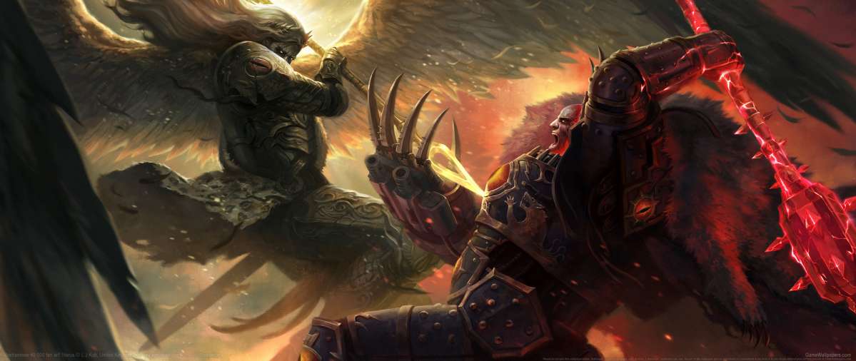 Warhammer 40,000 fan art ultrawide fondo de escritorio 03