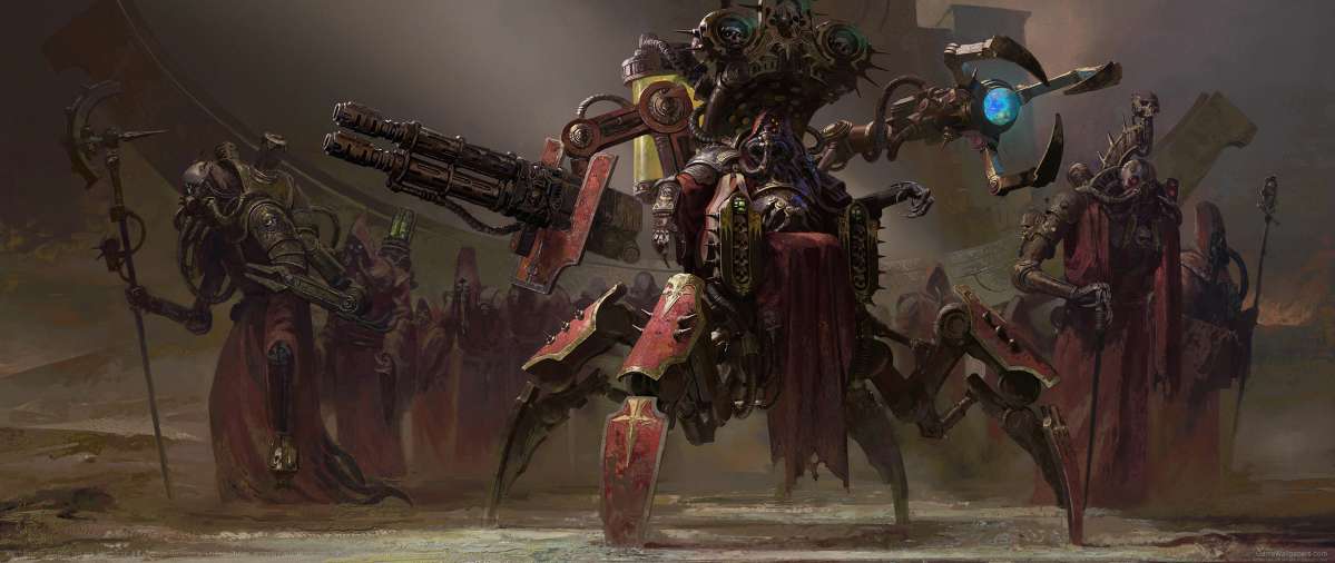 Warhammer 40,000 fan art ultrawide fondo de escritorio 04