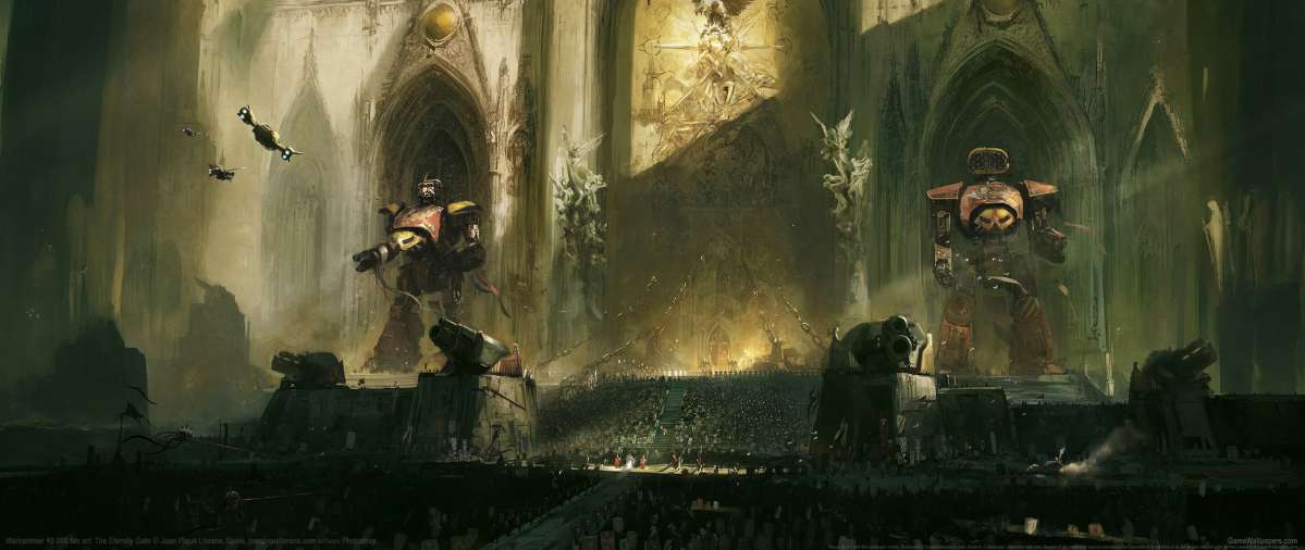 Warhammer 40,000 fan art fondo de escritorio