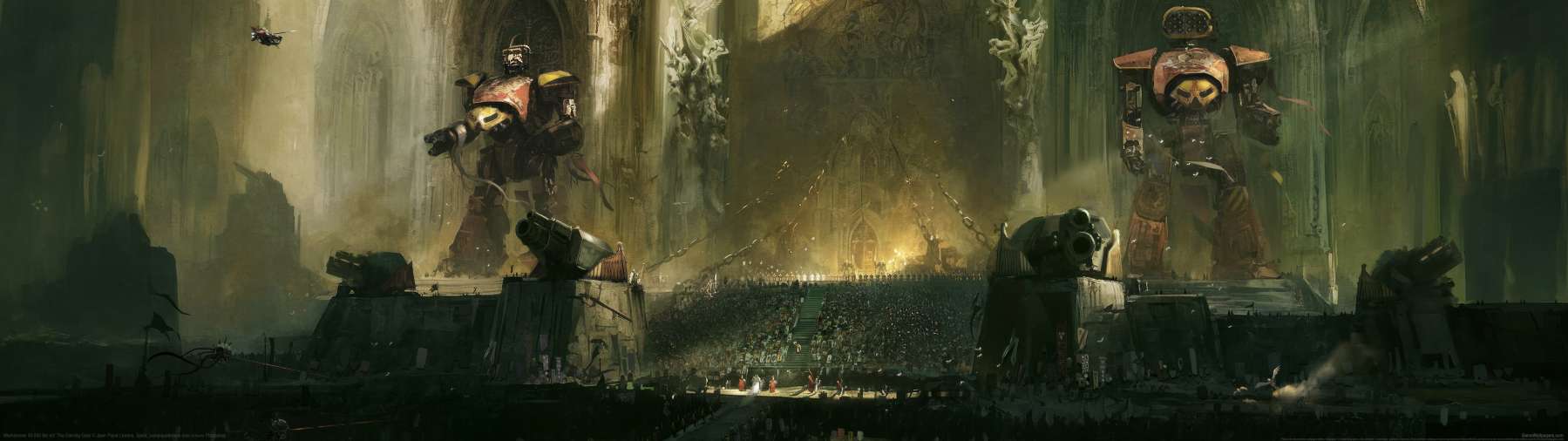 Warhammer 40,000 fan art superwide fondo de escritorio 05