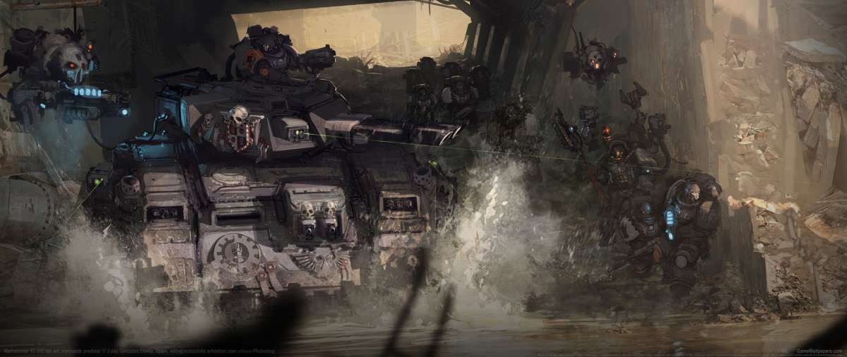Warhammer 40,000 fan art fondo de escritorio
