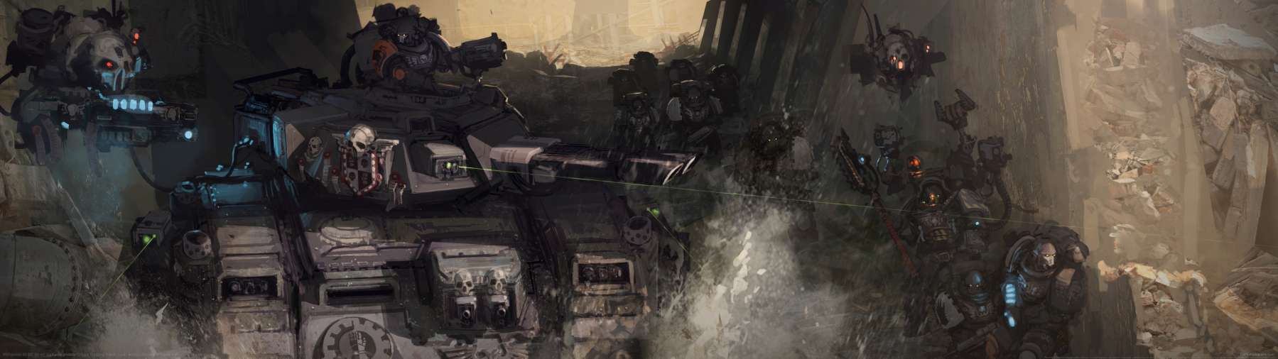Warhammer 40,000 fan art fondo de escritorio