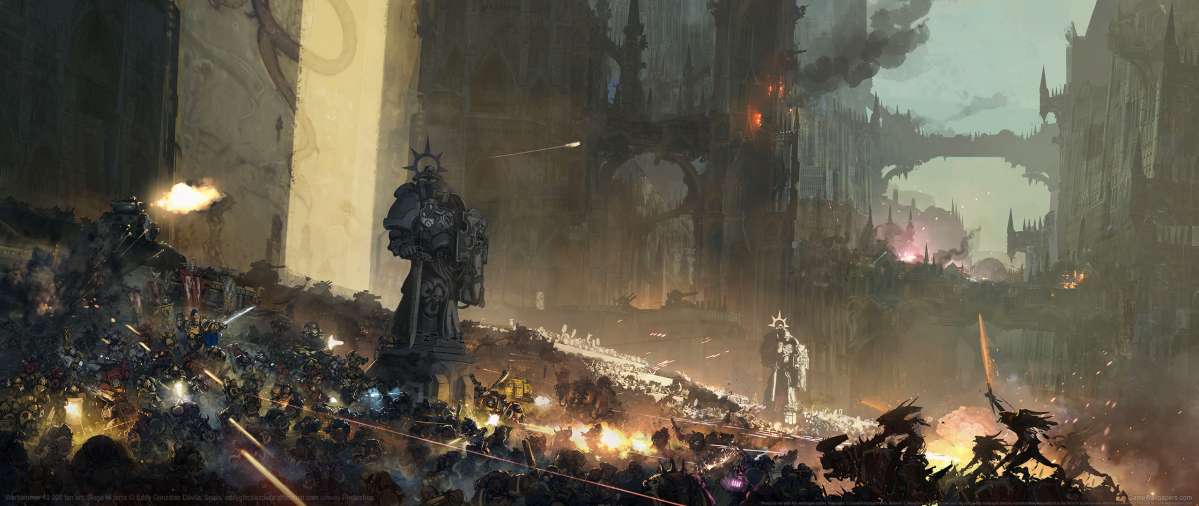 Warhammer 40,000 fan art fondo de escritorio