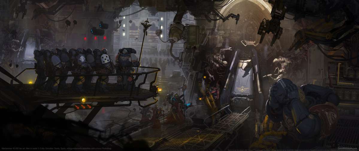 Warhammer 40,000 fan art fondo de escritorio