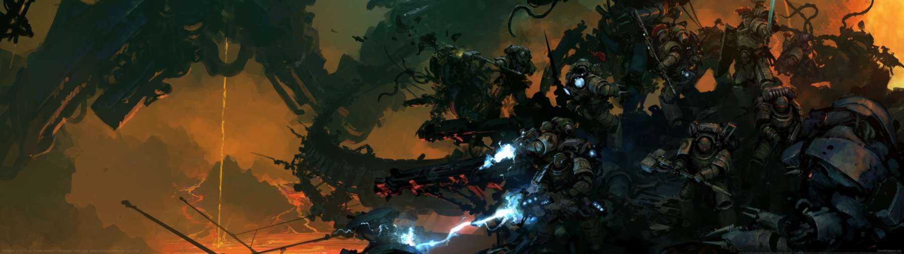 Warhammer 40,000 fan art superwide fondo de escritorio 16