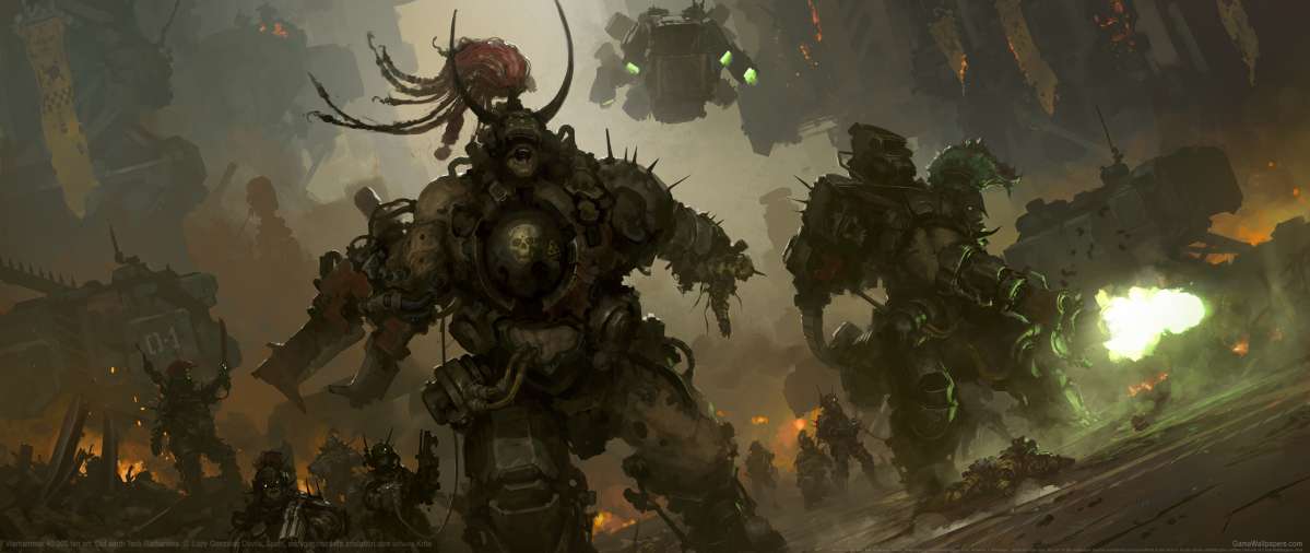 Warhammer 40,000 fan art fondo de escritorio
