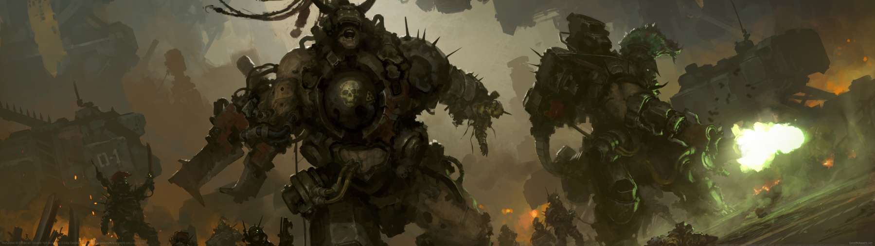 Warhammer 40,000 fan art superwide fondo de escritorio 17