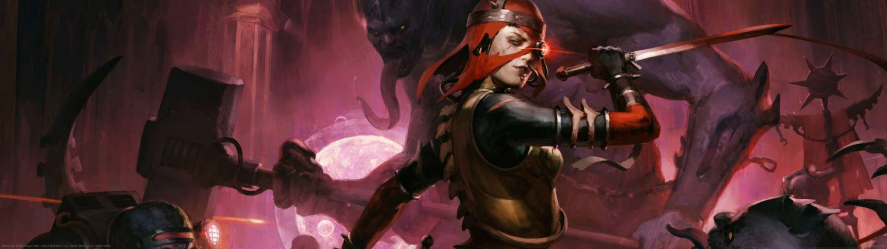Warhammer 40,000: Rogue Trader - Void of Shadows superwide fondo de escritorio 01