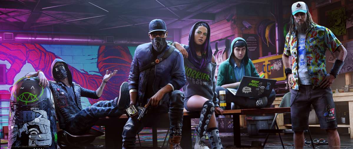 Watch Dogs 2 ultrawide fondo de escritorio 03