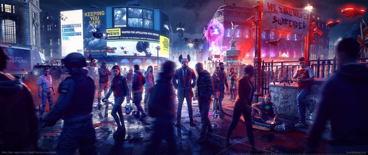 Watch Dogs: Legion ultrawide fondo de escritorio 01