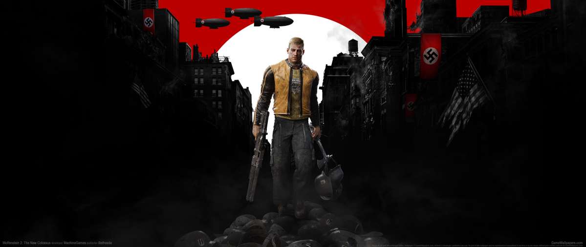 Wolfenstein 2: The New Colossus ultrawide fondo de escritorio 01