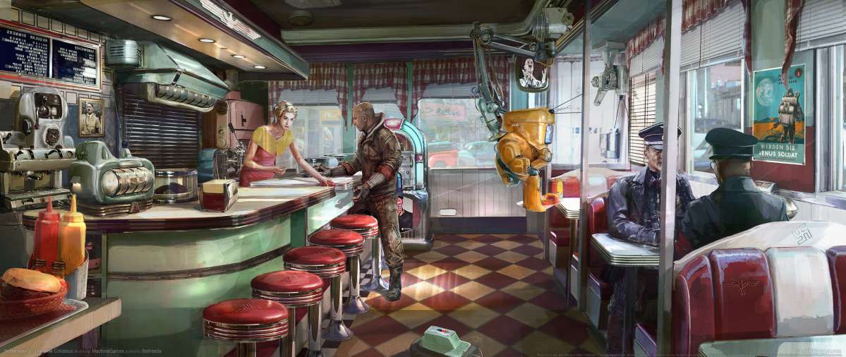 Wolfenstein 2: The New Colossus fondo de escritorio