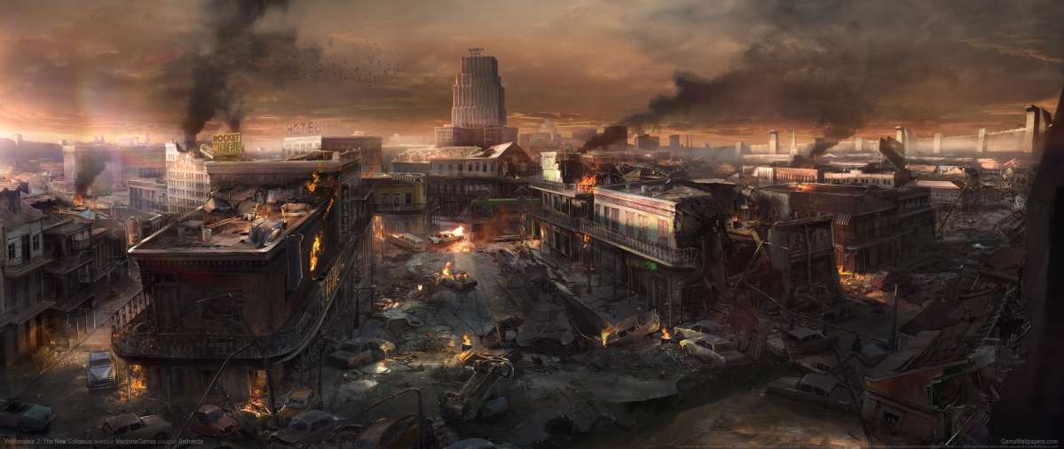 Wolfenstein 2: The New Colossus ultrawide fondo de escritorio 09
