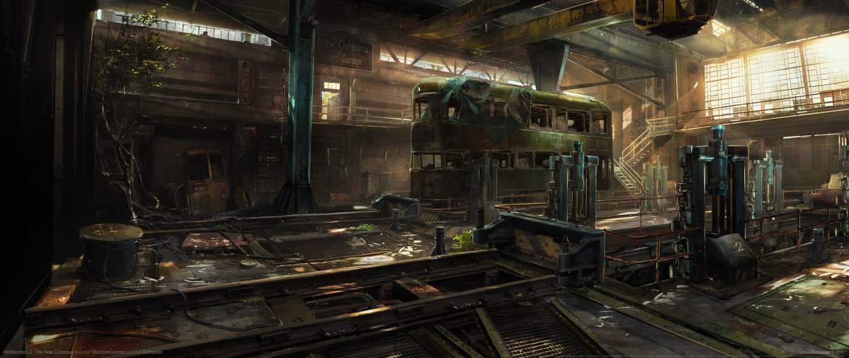 Wolfenstein 2: The New Colossus ultrawide fondo de escritorio 11