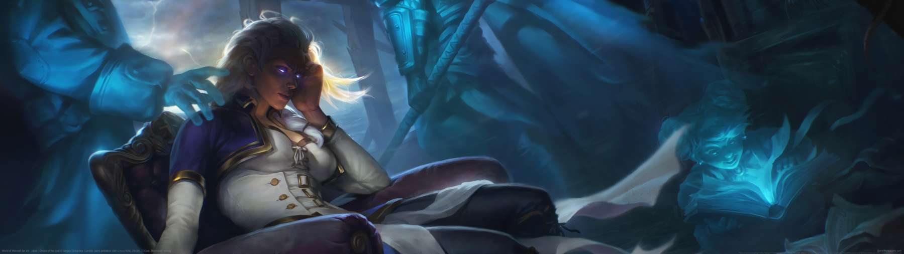 World of Warcraft fan art superwide fondo de escritorio 04