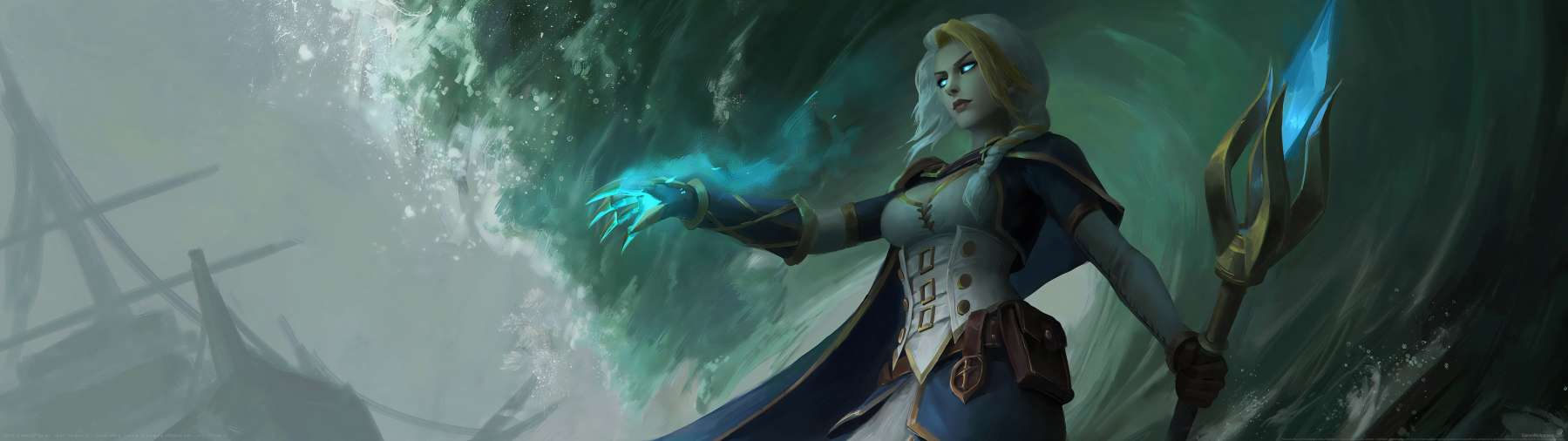 World of Warcraft fan art superwide fondo de escritorio 05