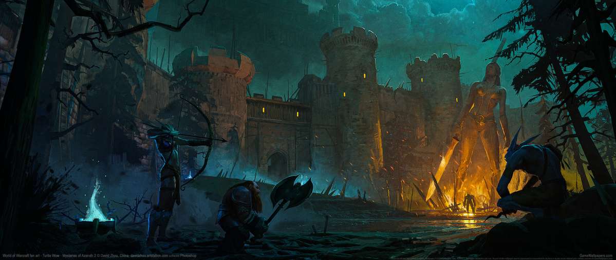 World of Warcraft fan art fondo de escritorio