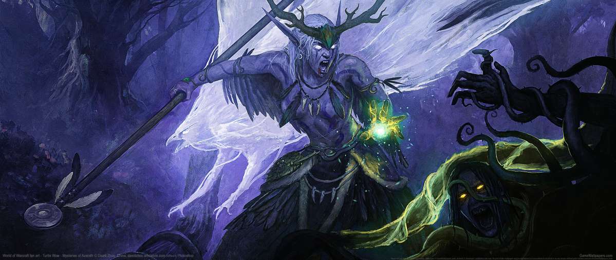 World of Warcraft fan art fondo de escritorio