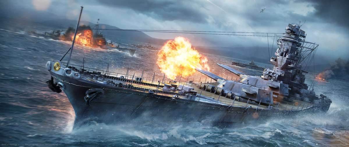 World of Warships ultrawide fondo de escritorio 04