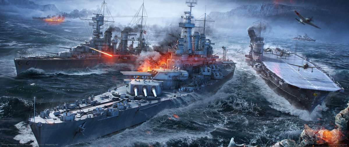 World of Warships ultrawide fondo de escritorio 09