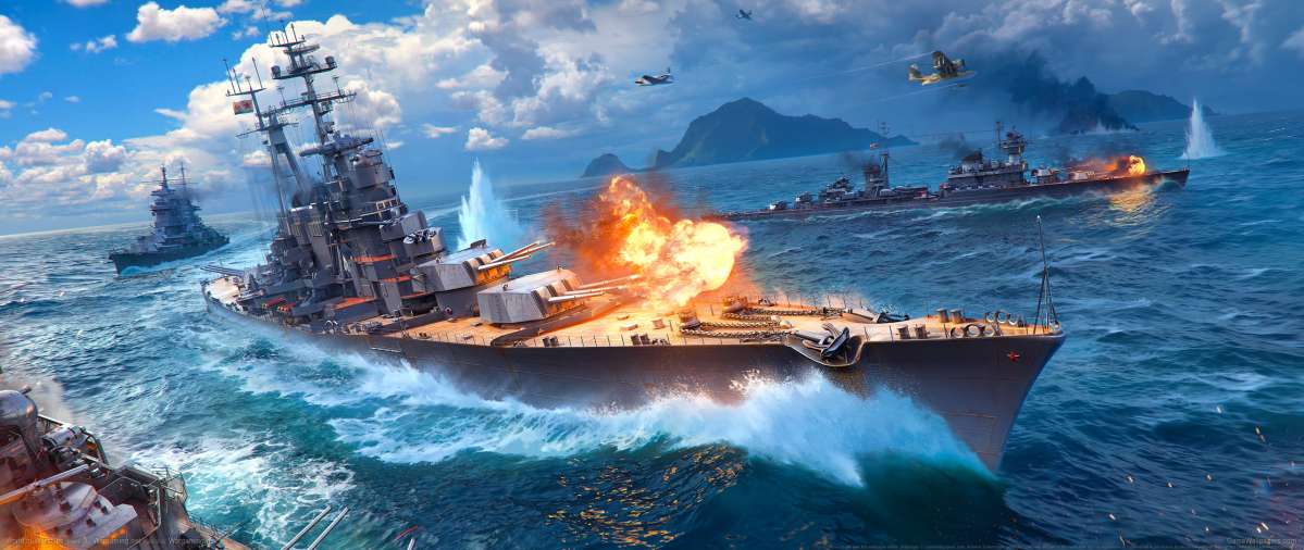 World of Warships ultrawide fondo de escritorio 10