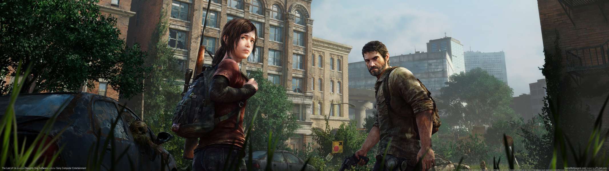 The Last of Us dual screen fondo de escritorio