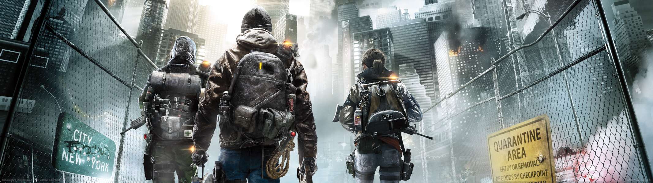 Tom Clancy's The Division dual screen fondo de escritorio