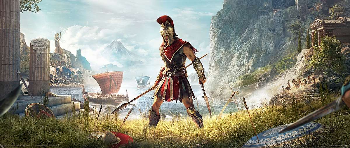 Assassin's Creed: Odyssey ultrawide fondo de escritorio 01