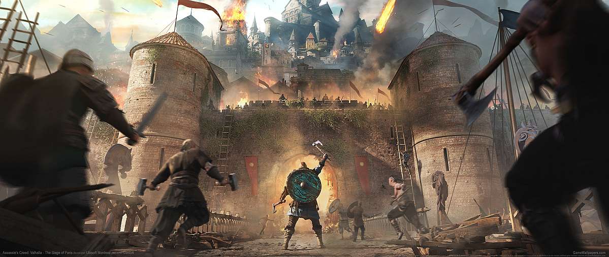 Assassin's Creed: Valhalla - The Siege of Paris ultrawide fondo de escritorio 01