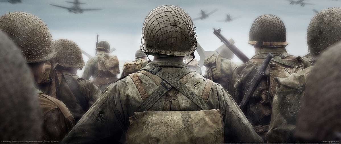 Call of Duty: WW2 ultrawide fondo de escritorio 01