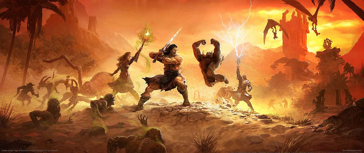 Conan Exiles: Age of Sorcery ultrawide fondo de escritorio 01