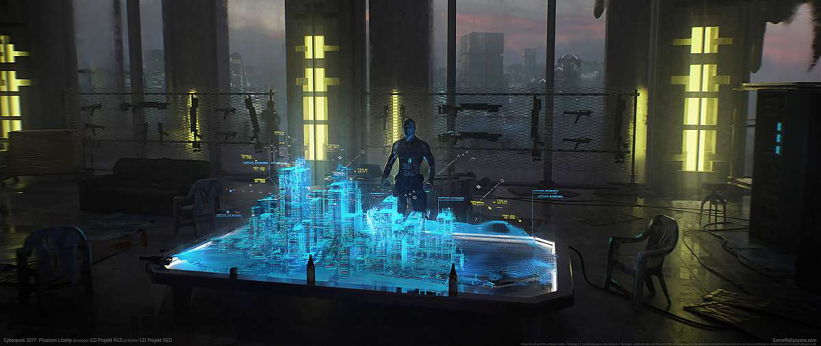 Cyberpunk 2077: Phantom Liberty ultrawide fondo de escritorio 07