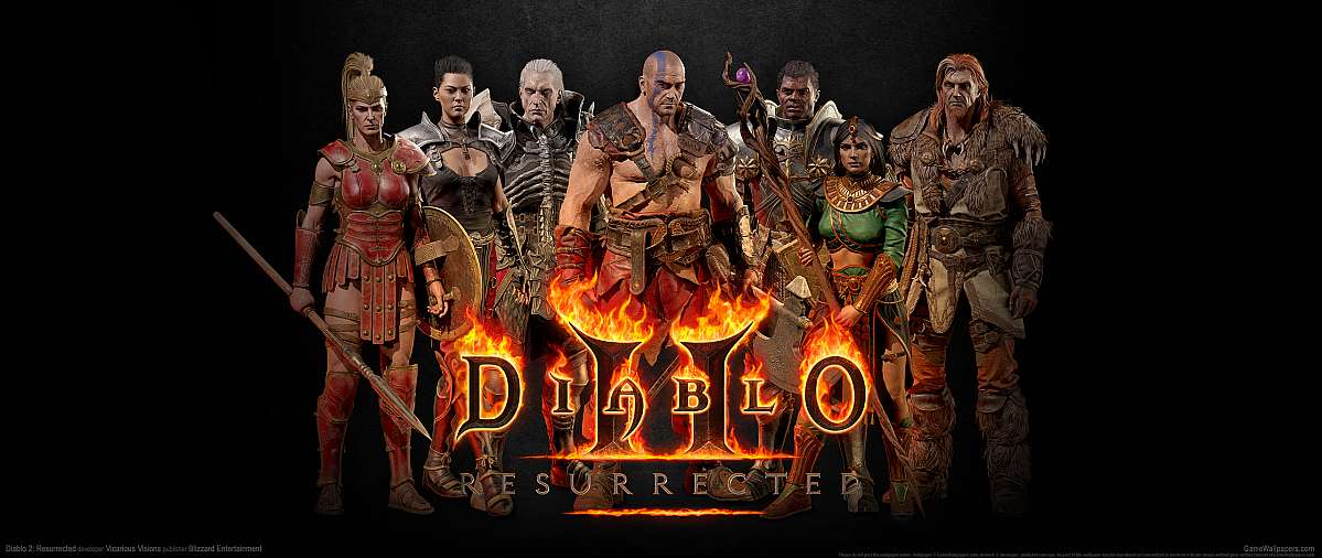 Diablo 2: Resurrected ultrawide fondo de escritorio 03