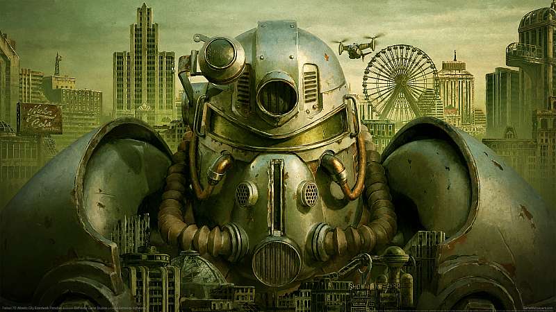Fallout 76: Atlantic City Boardwalk Paradise fondo de escritorio