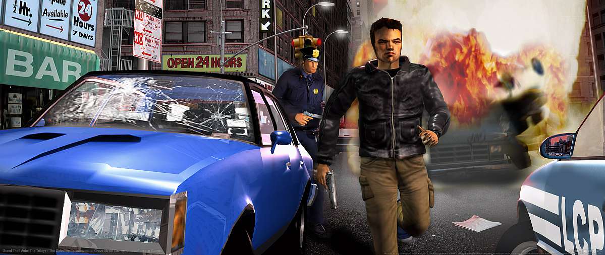 Grand Theft Auto: The Trilogy - The Definitive Edition ultrawide fondo de escritorio 01