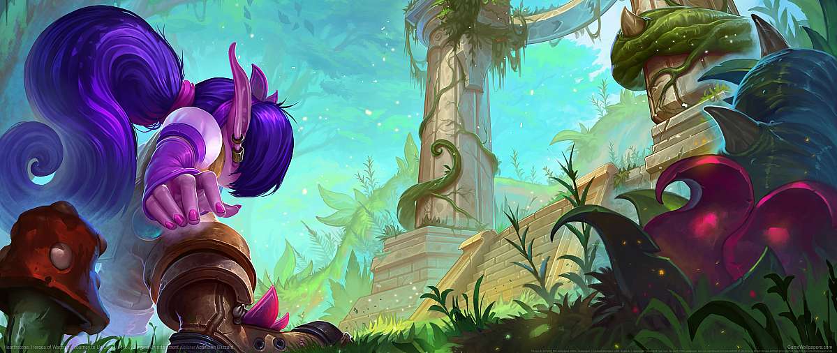 Hearthstone: Heroes of Warcraft - Journey to Un'Goro ultrawide fondo de escritorio 03