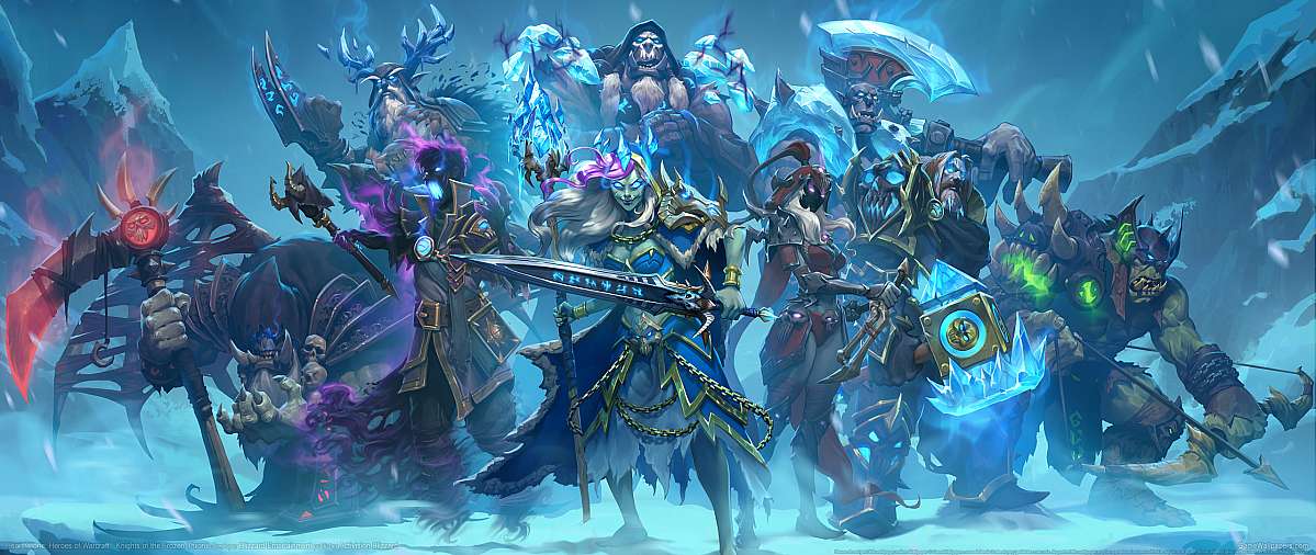 Hearthstone: Heroes of Warcraft - Knights of the Frozen Throne ultrawide fondo de escritorio 02