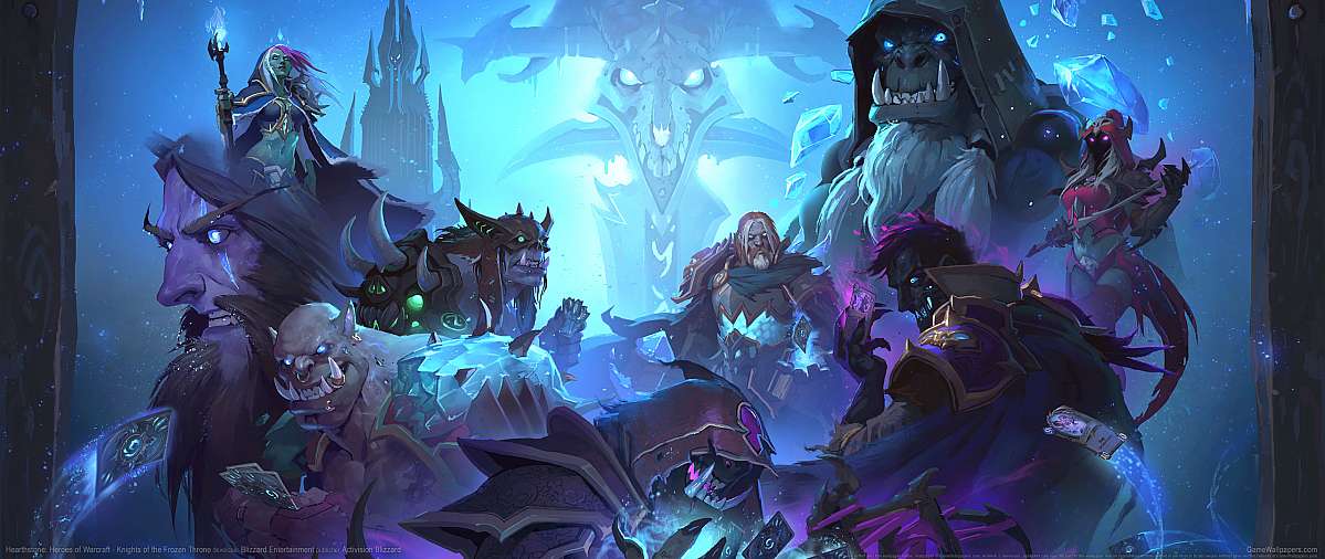 Hearthstone: Heroes of Warcraft - Knights of the Frozen Throne ultrawide fondo de escritorio 04