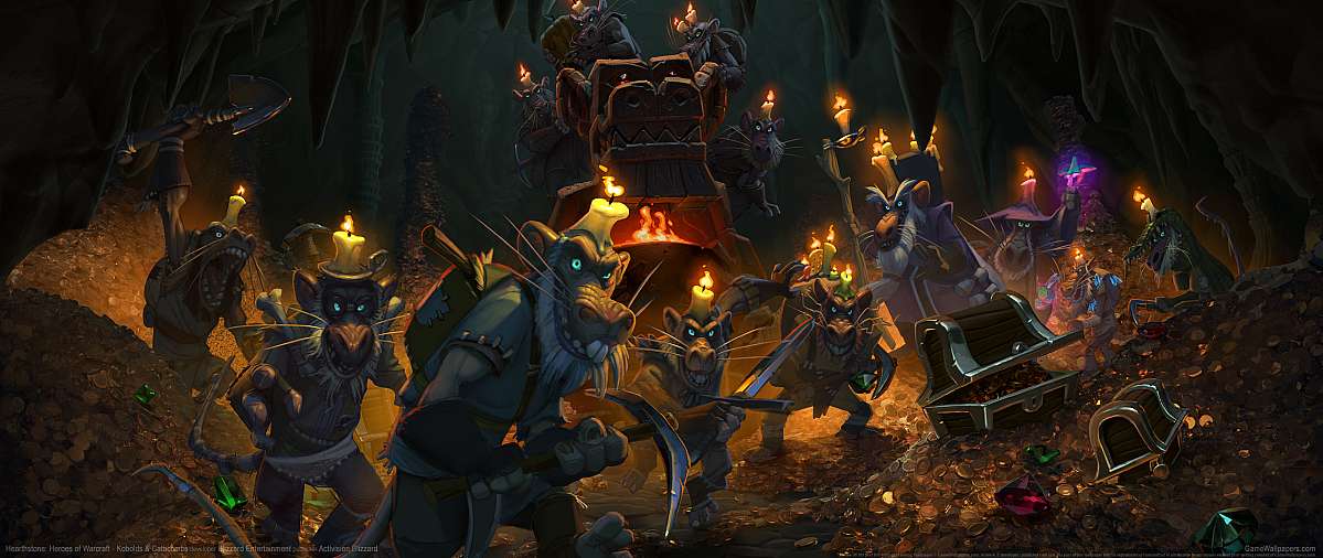 Hearthstone: Heroes of Warcraft - Kobolds & Catacombs ultrawide fondo de escritorio 02