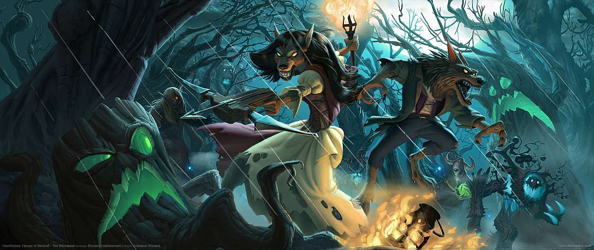 Hearthstone: Heroes of Warcraft - The Witchwood ultrawide fondo de escritorio 02