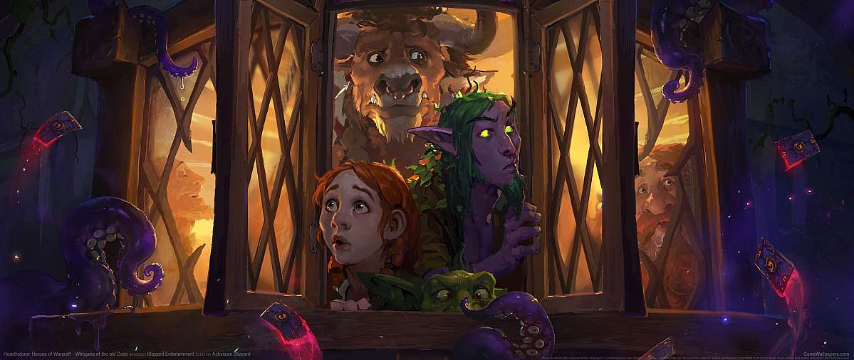 Hearthstone: Heroes of Warcraft - Whispers of the old Gods fondo de escritorio