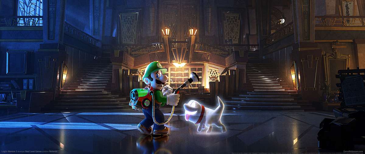 Luigi's Mansion 3 ultrawide fondo de escritorio 02