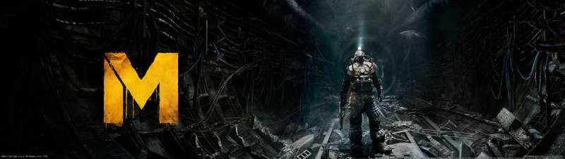 Metro: Last Light dual screen fondo de escritorio