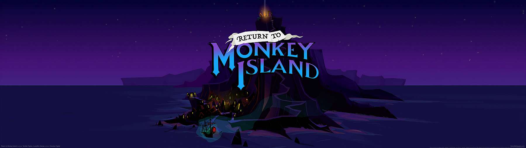 Return to Monkey Island superwide fondo de escritorio 02