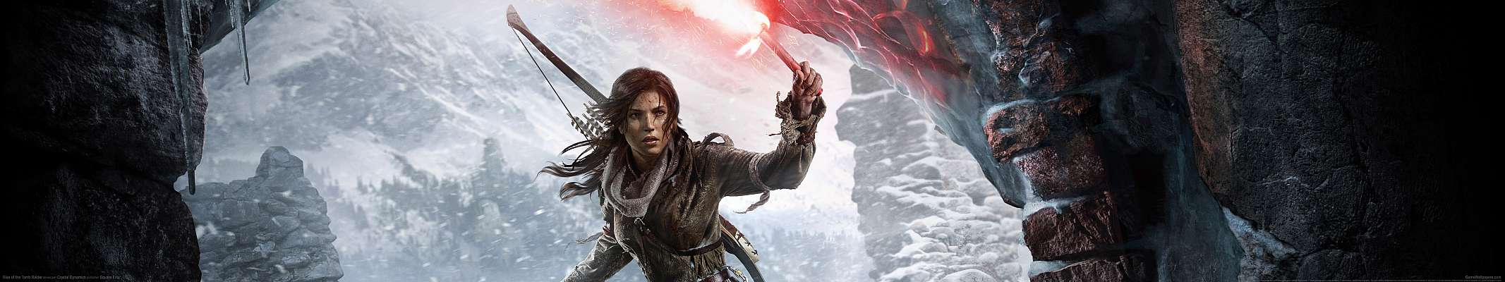 Rise of the Tomb Raider triple screen fondo de escritorio