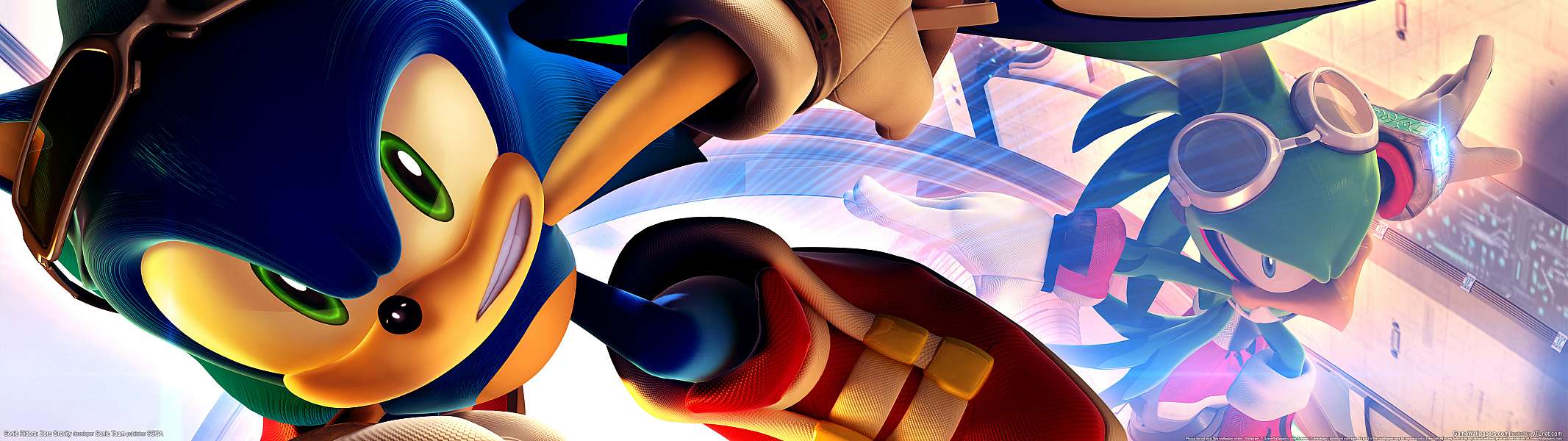 Sonic Riders: Zero Gravity dual screen fondo de escritorio