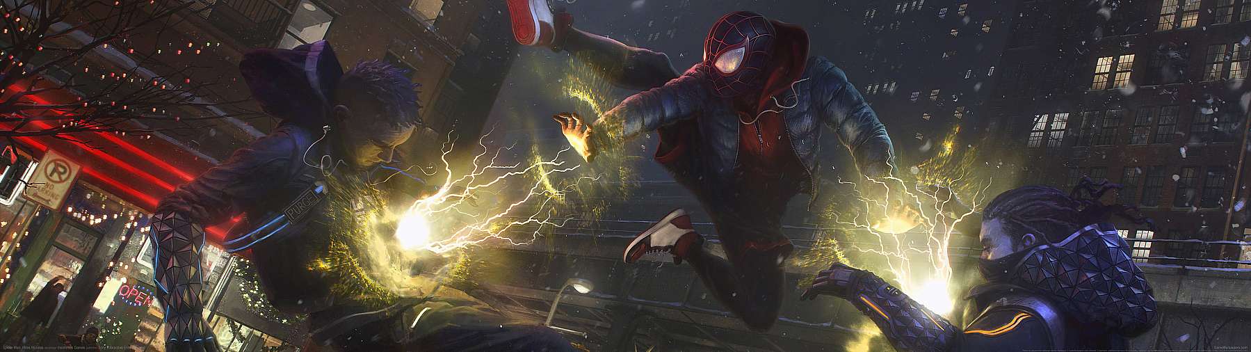 Spider-Man: Miles Morales superwide fondo de escritorio 02